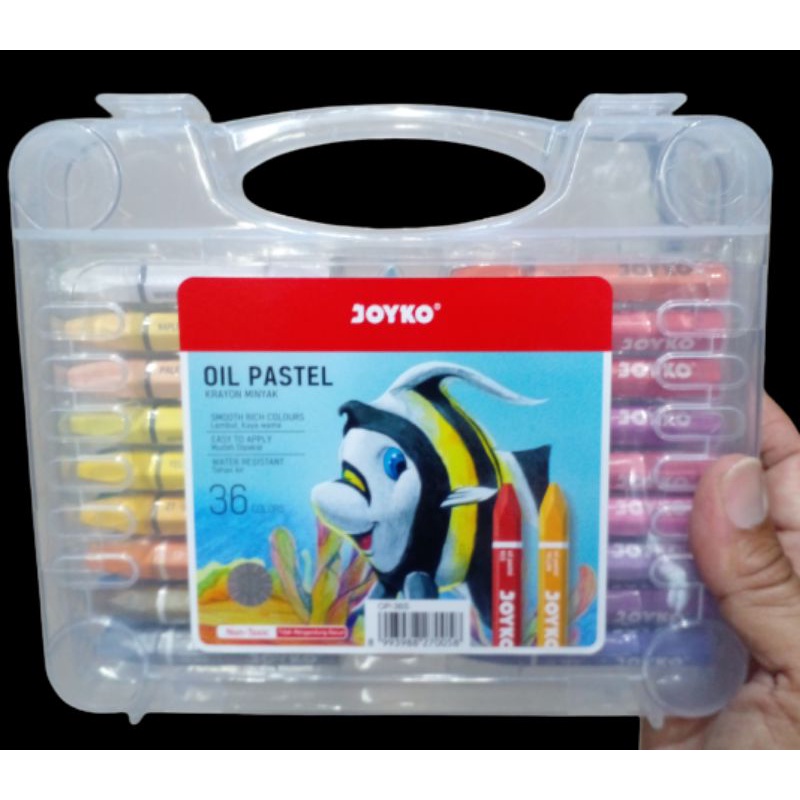 

[100% REAL PICT] Crayon / Pastel / Oil Pastel / Krayon Minyak JOYKO isi 36 Warna