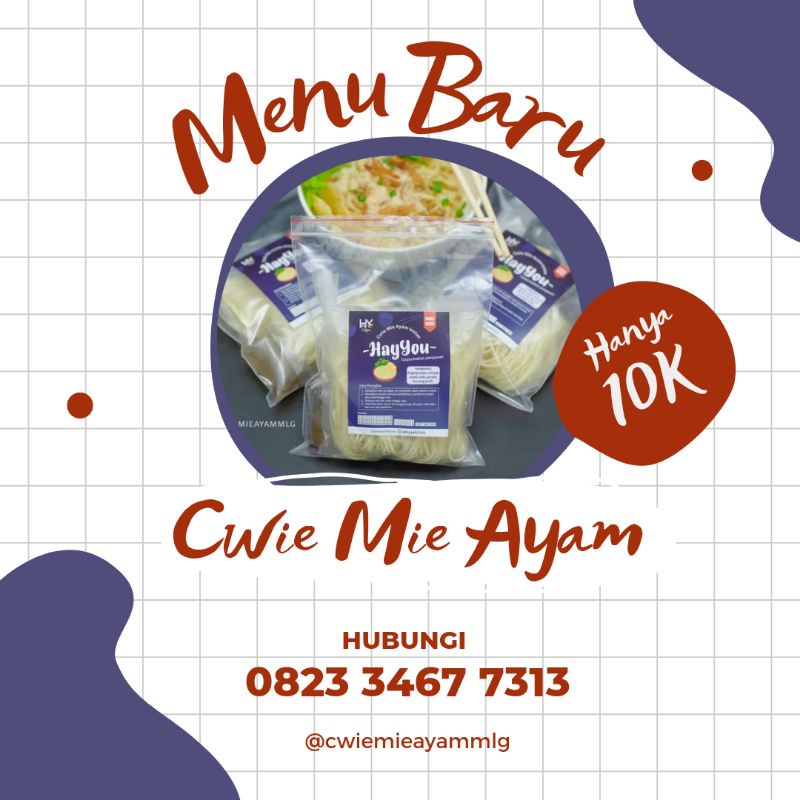 

TERBARU Cwie Mie Ayam Malang