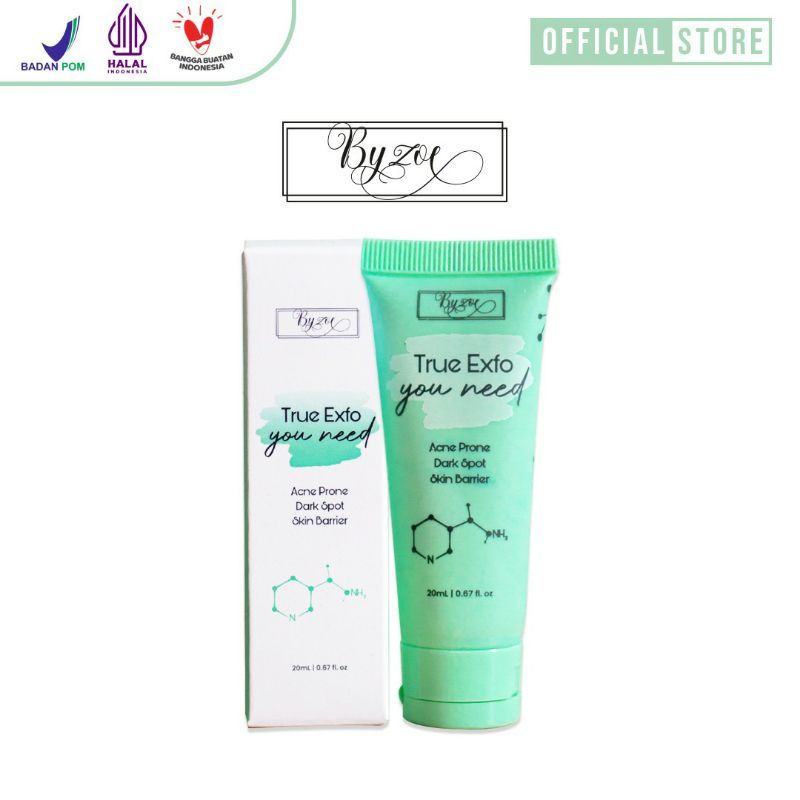 Byzoe True Exfo You Need For Acne Prone Dark Spot Skin Barrier