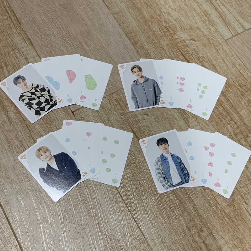 seventeen’s home play card / trump card / kartu remi dino the 8 hoshi woozi