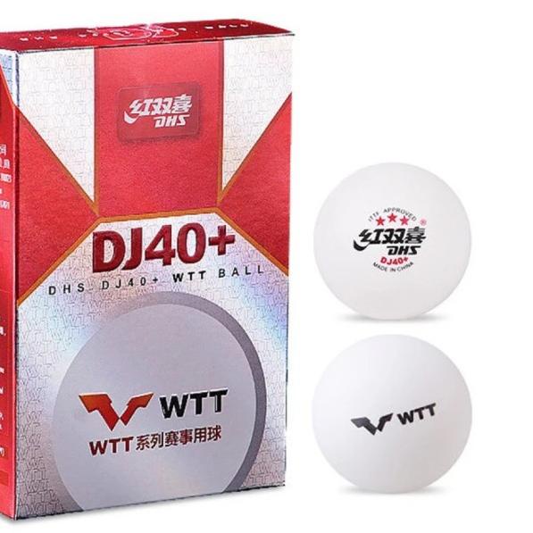 Bola pingpong DHS WTT DJ40+ tenis meja original ori ittf bintang 3