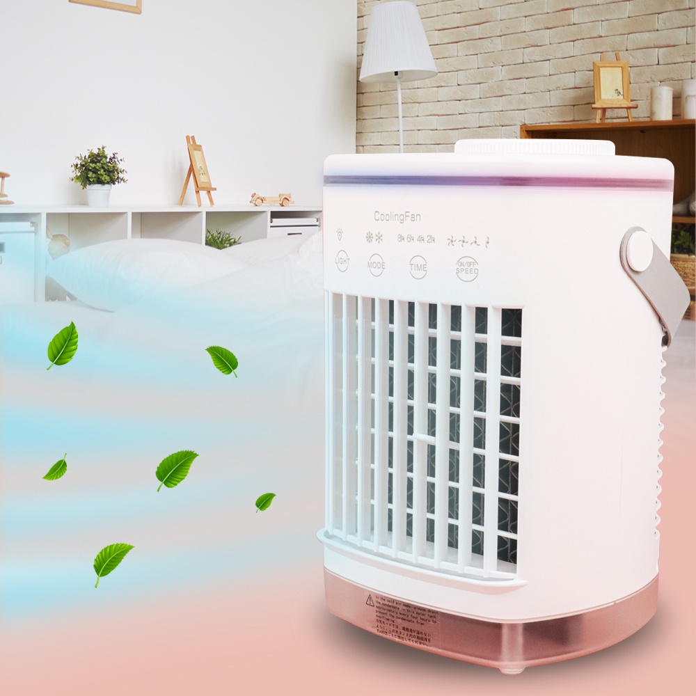 HEOBY Kipas Cooler Pendingin Ruangan Mini Air Conditioner AC - CF-006 - White