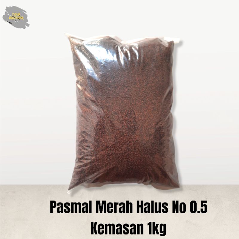 Pasir Malang Merah Halus No 0.5 (kemasan 1kg)