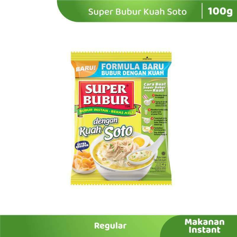 

SUPER BUBUR KUAH SOTO (46gr/pcs)