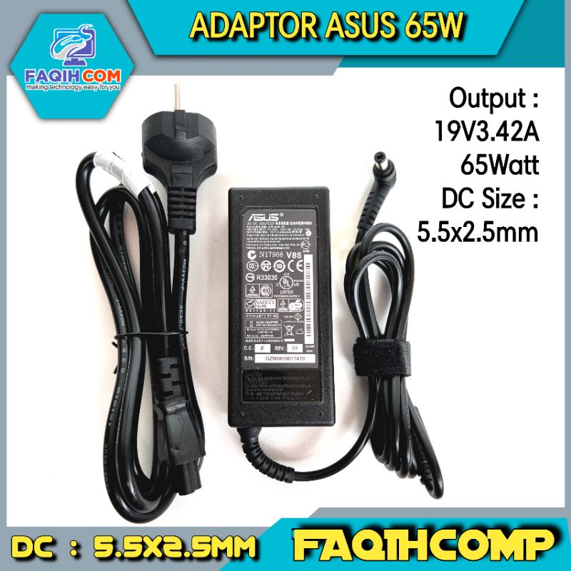 Adaptor Charger Original Laptop Asus K43 K43S K43U X45 X45A X45U X45V X43SK 43SD K43SE K43SJ K43SR