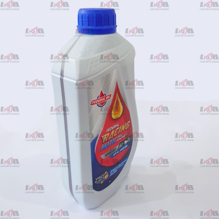 Oli Federal Racing Matic Sae 10w40 Motor Matik 1L Nmax Aerox Pcx Vario
