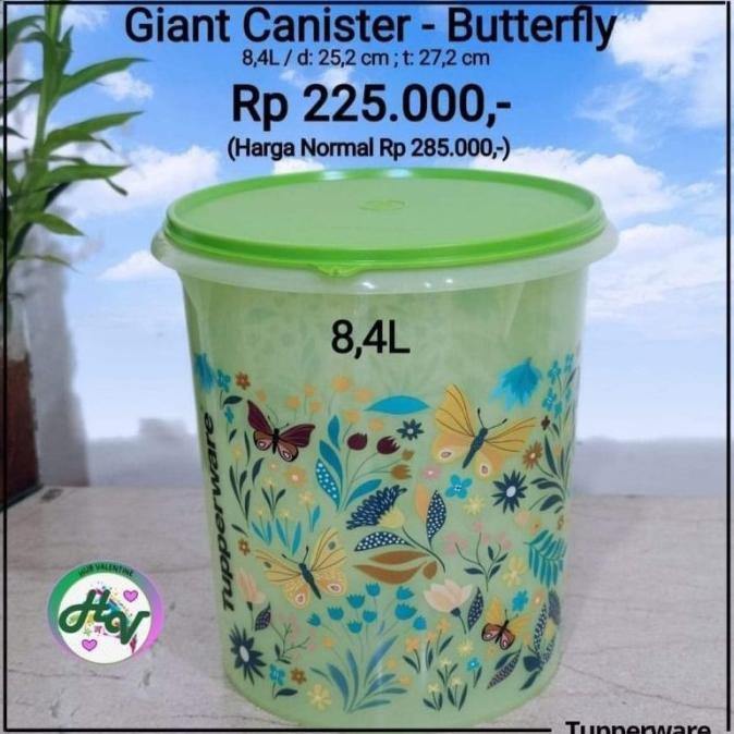 Giant Canister 8,4lt Tupperware