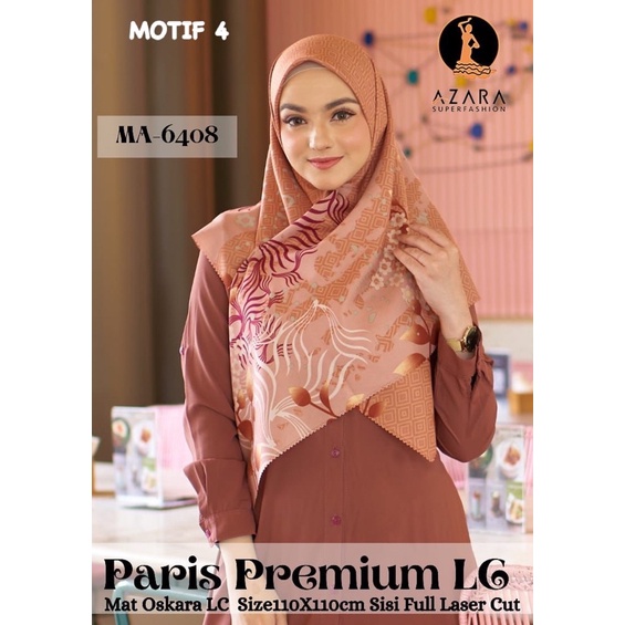 SEGIEMPAT MOTIF PREMIUM LC AZARA MA-6408