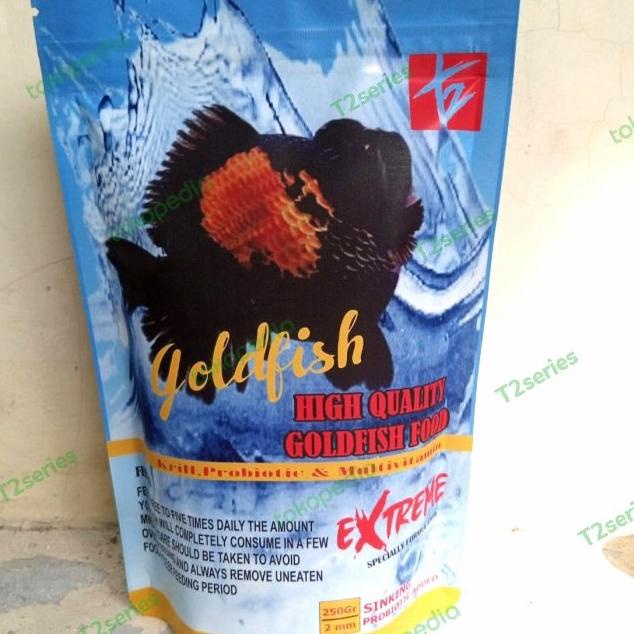 T2 goldfish food extreme growht