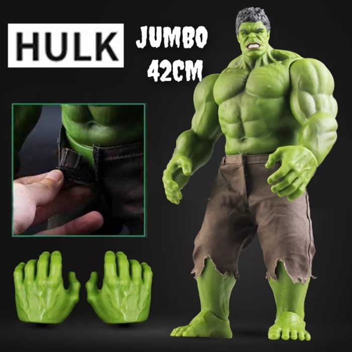 Action Figure Incredible Hulk Jumbo Besar Big