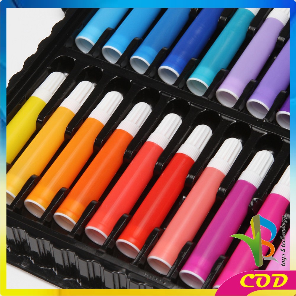 RB-A28 Crayon Set Pensil Warna Isi 150PCS / Alat Tulis Colouring Book / Peralatan Gambar Lukis Mewarnai Anak