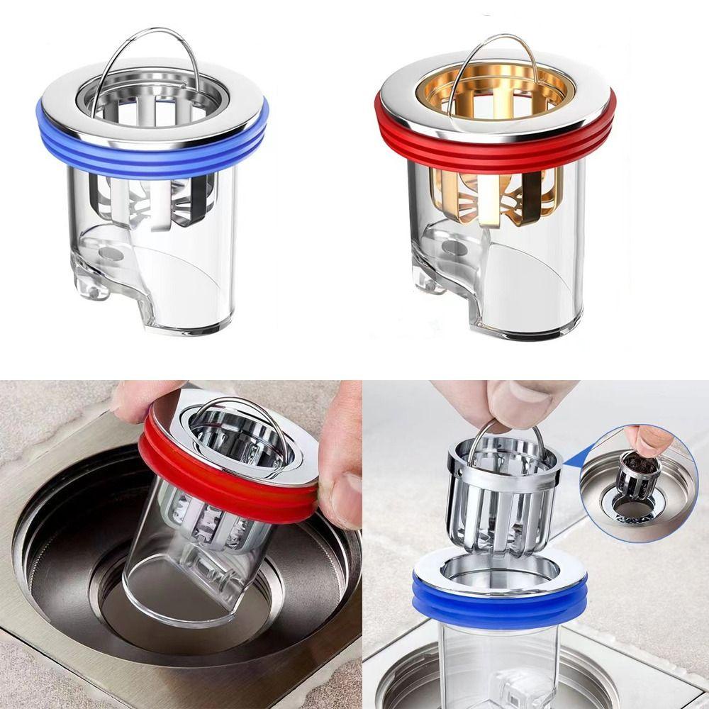 Populer Floor Drain Core Berguna Colander Stopper Insect Proof Shower Drainer Seal Anti Bau