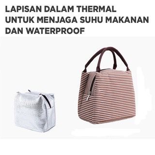 1234OS - TAS BEKAL LUNCH BAG COOLER MAKANAN ANAK TAS LUNCH BOX KARAKTER BRIVILAS MURAH IMPORT.