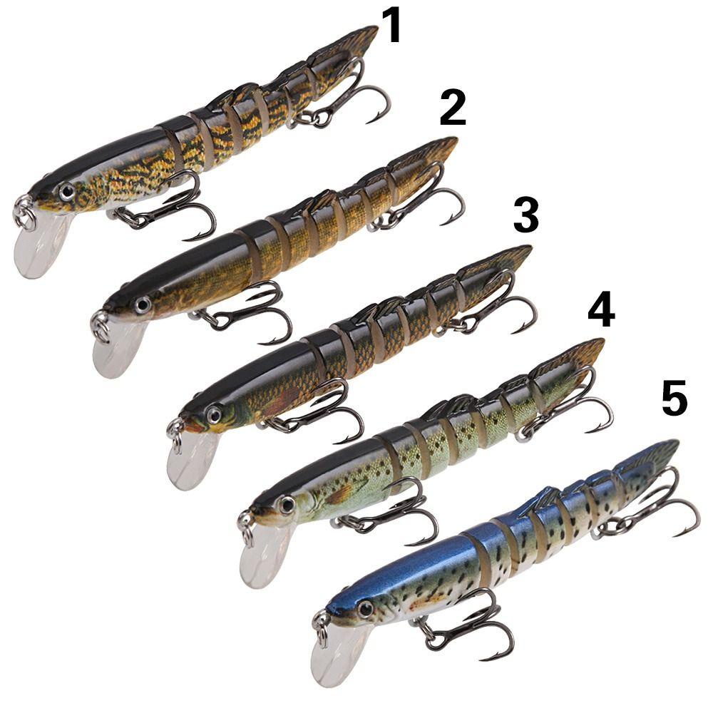 Preva Muli-Tergabung Pemikat Pancing Multicolor Crankbaits Bermanfaat Musim Dingin Memancing Fish Hooks