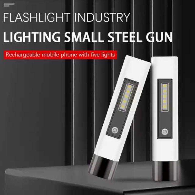 Senter LED Multifungsi  Power Bank / Side Light Cob / Senter Cas
