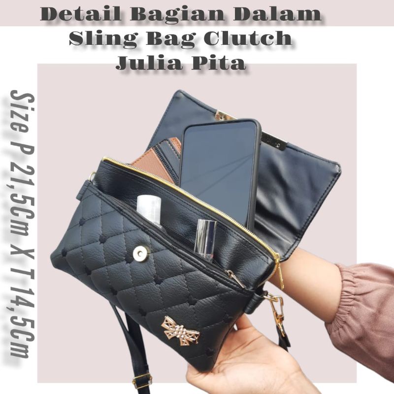 JULIA PITA TAS SLEMPANG/SLING-BAG CANTIK