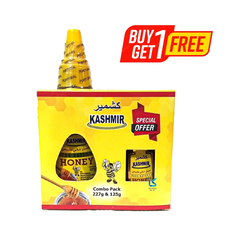 

Madu Asli Kashmir Kasmir 227 gr free 125 gr Murni Original