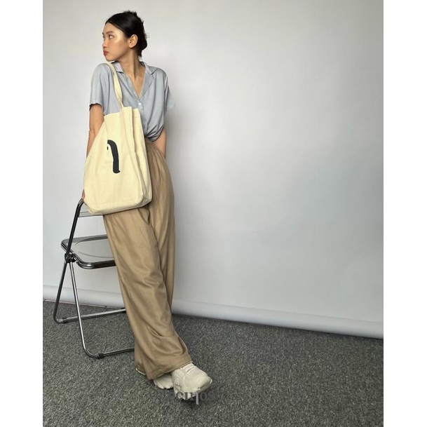 ECINOS: Vania top - Blue, L-XL