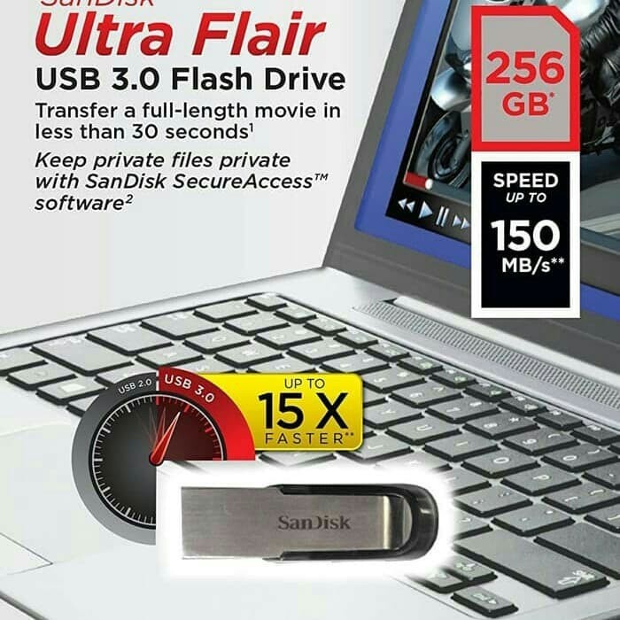 SANDISK USB 256GB Flair