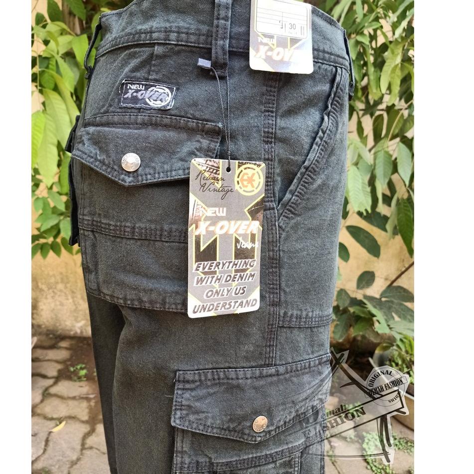 Viral CELANA PENDEK PDL CARGO TWILL RETRO  X-OVER MURAH