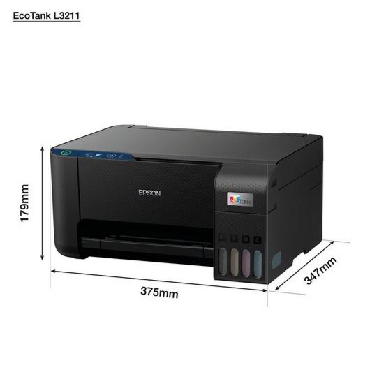 Printer Epson L3211 Print Scan Copy Ink Tank Printer | ITECHBALI