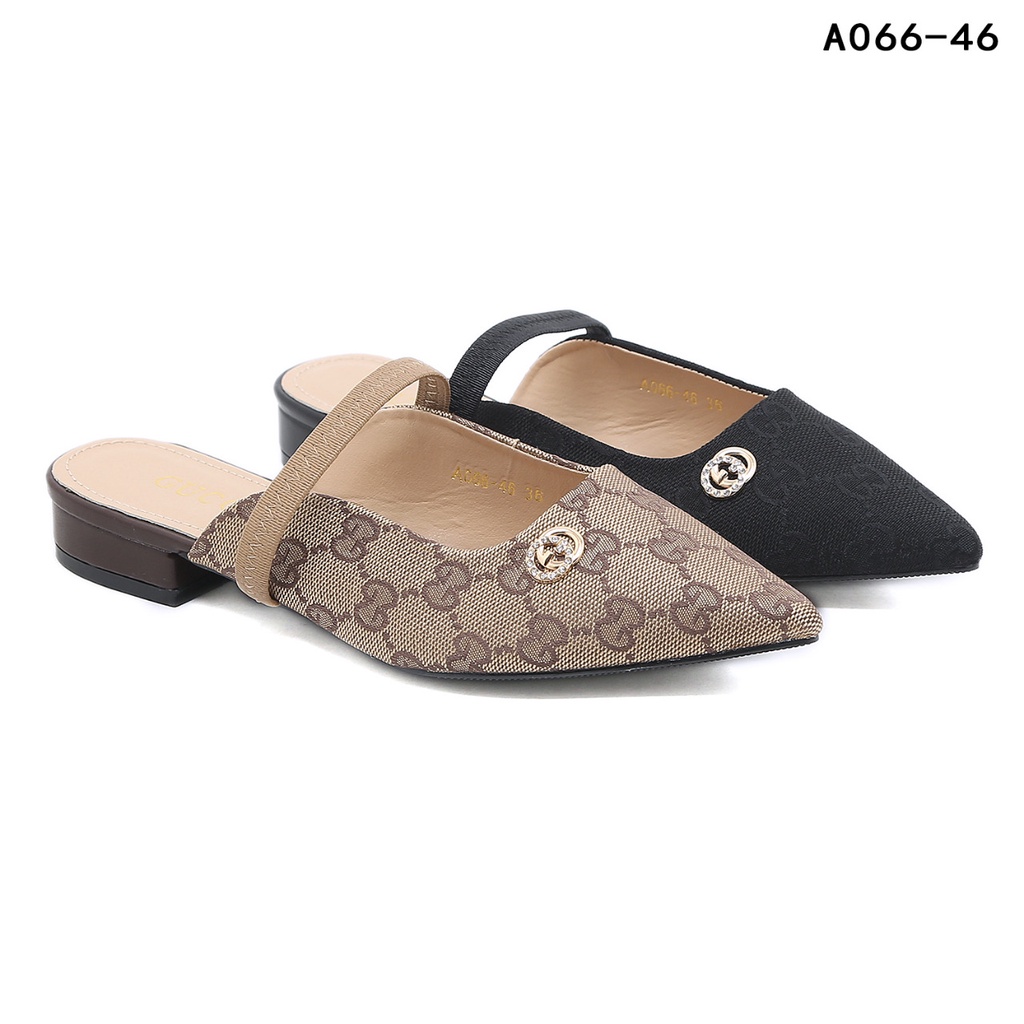 GC Pointed Mules A066-46