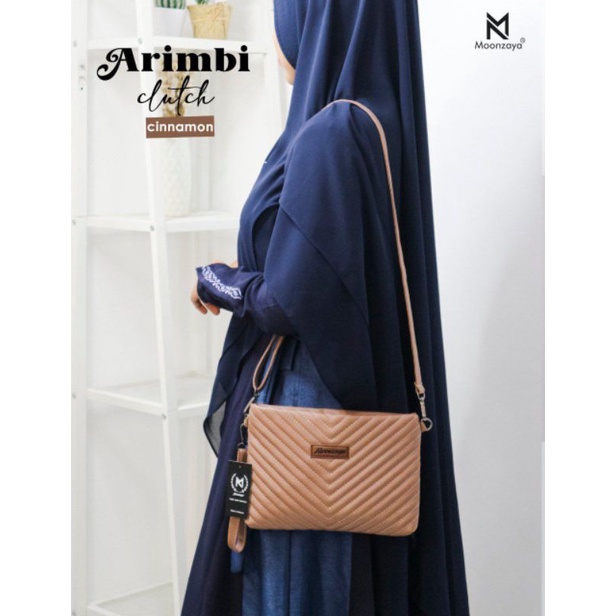 MOONZAYA - ready siap kirim ARIMBI Clutch Original by Moonzaya