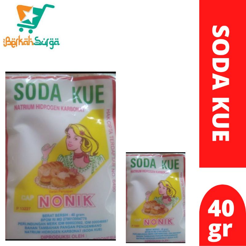 

Soda kue cap Nonik 40 gram