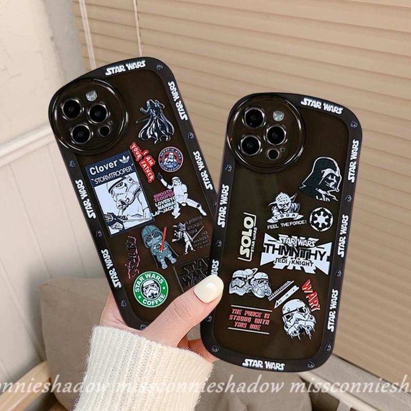 Soft Case Desain Star Wars Label Untuk Samsung A03s A04s A12 A32 A53 A13 A52 A50 A22 A31 A23 A30s A03 A50s A02s A20s A51 M22 A32 M11 M22