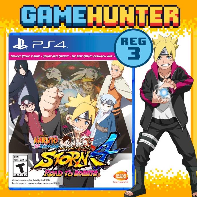 PS4 Naruto Shippuden Ultimate Ninja STORM 4 : Road to Boruto Reg 3