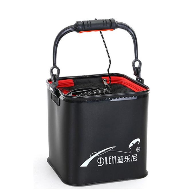 Ember lipat wadah ikan mancing foldable