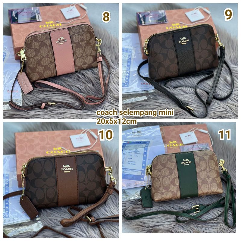 Tas Selempang Wanita Oval Mini Kekinian Import