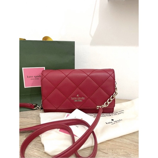 KATE SPADE WOC Silver Hardware