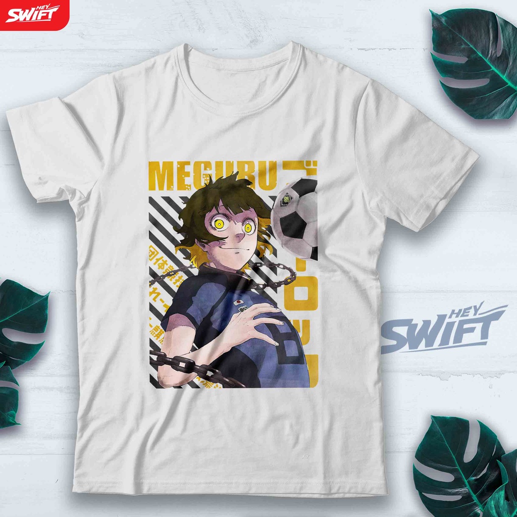 KAOS Blue Lock - Meguru Bachira anime TSHIRT BAJU DISTRO