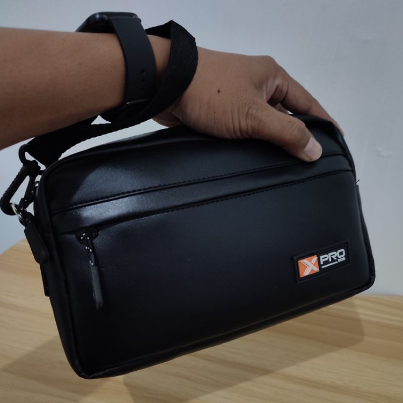 Clutch Pria Original X-PRO Kulit Sintetis | Handbag Pria Waterproof Exclusive