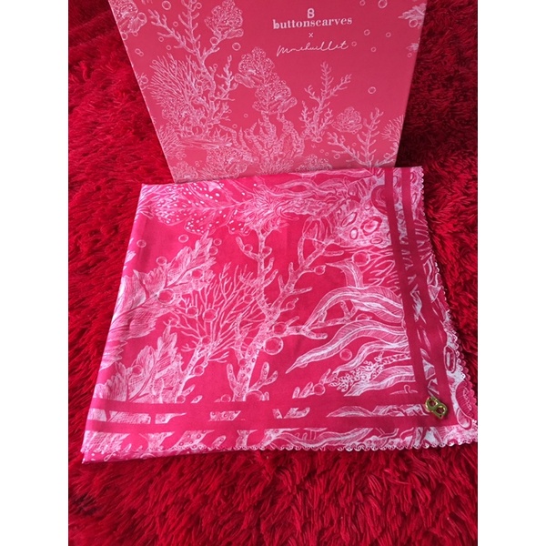 PL Buttonscarves EL MAR MINORCA CONCH