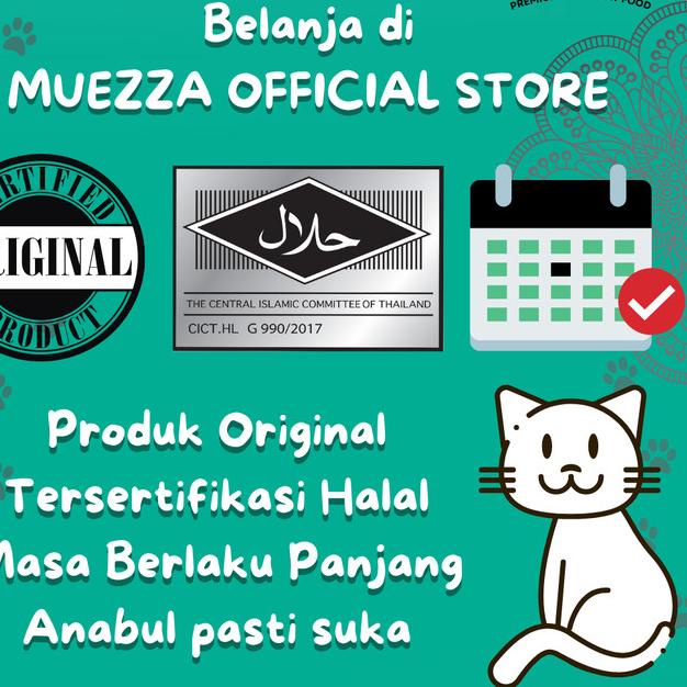 Makanan Kucing Kering - Mackerel Flavor - Muezza Cat Food