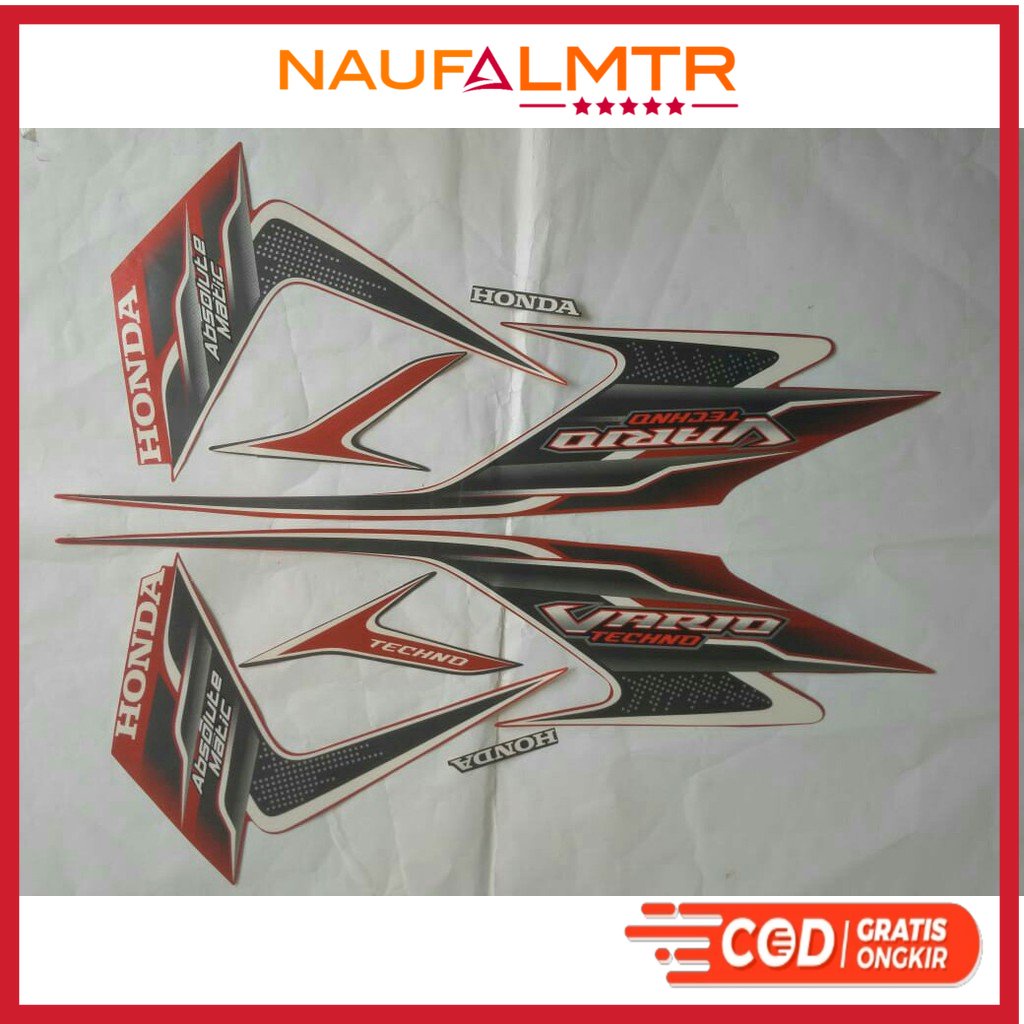 stiker striping honda vario techno karbu 110 2010