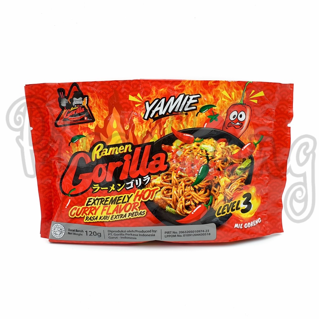 

Ramen Gorilla Mie Instant Pedas Mi Instan Gorila Kuah Goreng Yamie