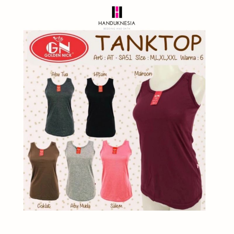 Tanktop Golden Nick Tali - Singlet Tanktop Golden Nick