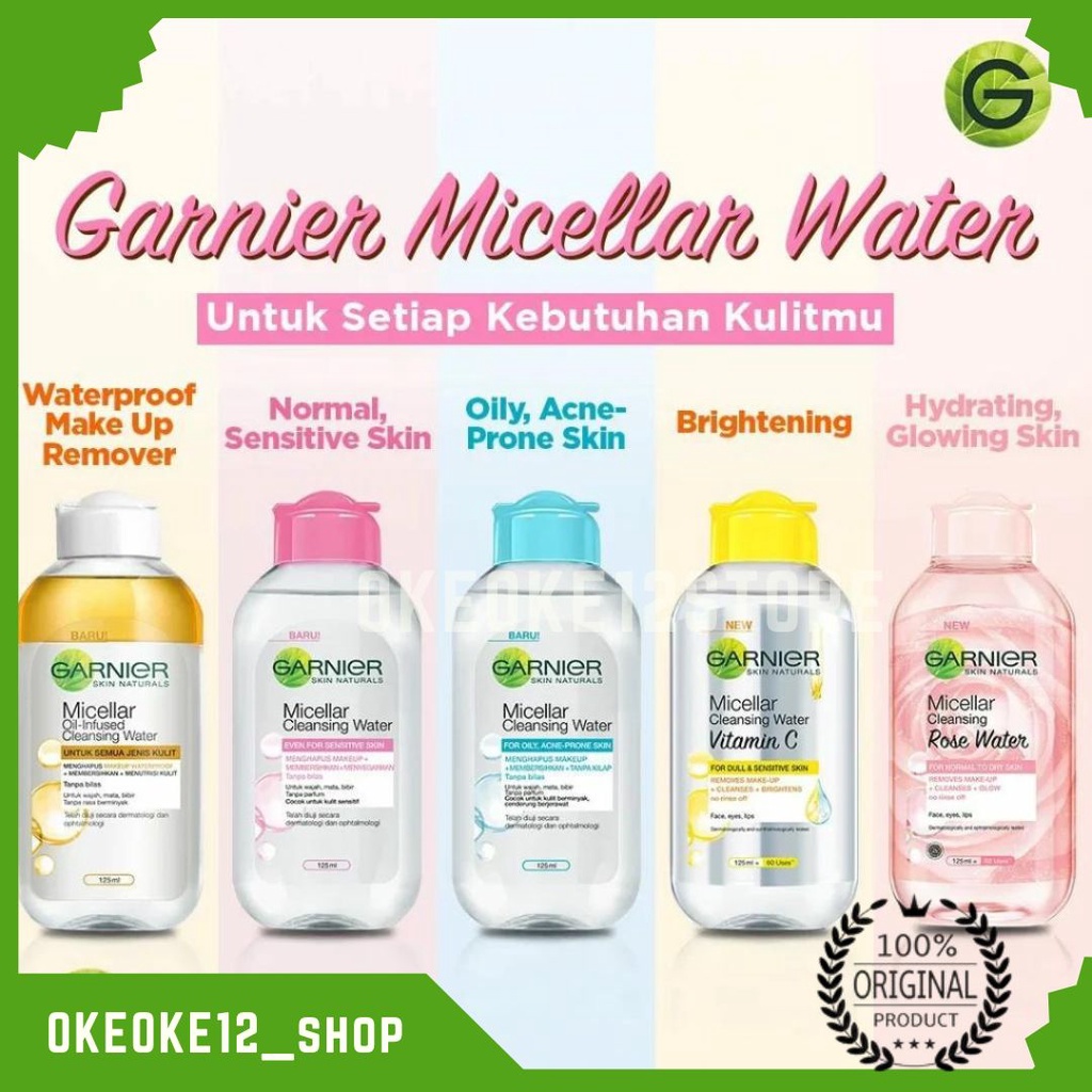 Garnier Micellar Cleansing Water [125 mL]