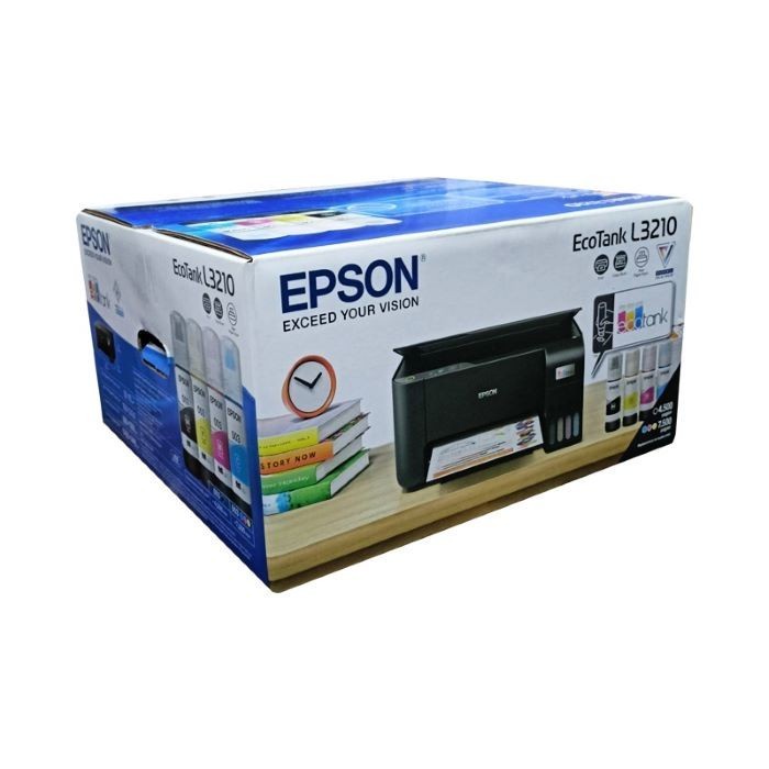 PRINTER MULTI FUNGSI EPSON L3210 ALL IN ONE PRINT SCAN COPY INKTANK GARANSI RESMI EPSON INDONESIA 2 TAHUN