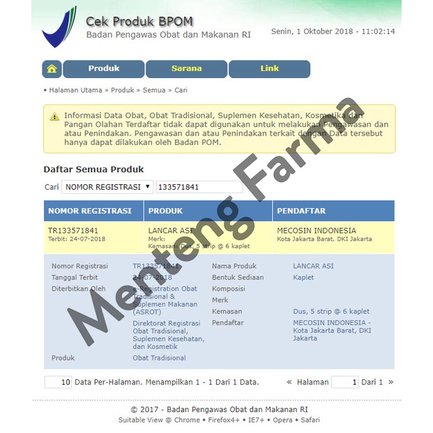 Lancar ASI - Obat Herbal Untuk Meningkatkan &amp; Memperlancar ASI