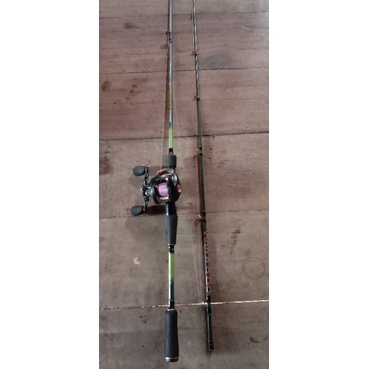 jual set bc reel kenzi Savoy kz20.joran Seahawk 180cm