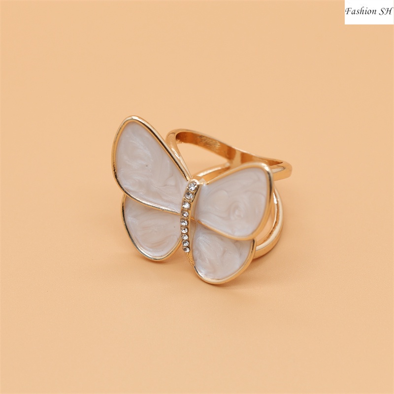 Bros / Pin butterfly Bahan Alloy Untuk Aksesoris scarf / Syal Wanita M40318