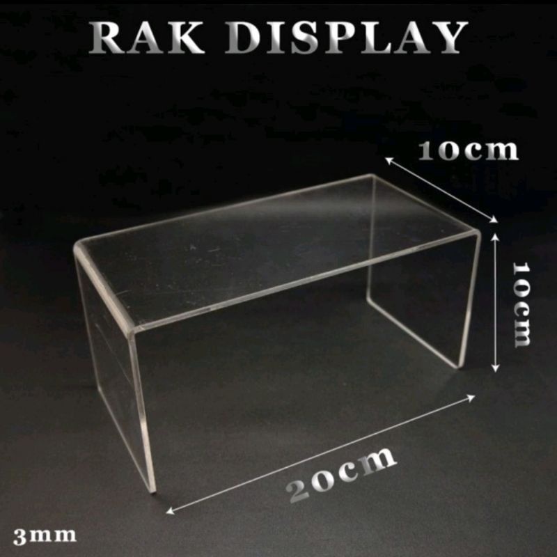 rak display akrilik