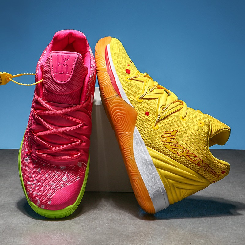 NEW PRODUCT SEPATU BASKET KYRIE 5 Spongebob Patrick Star basketball shoes 4 colors NBA irving 5