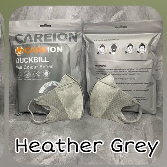 MASKER DUCKBILL CAREION 3 PLY ISI 50PC