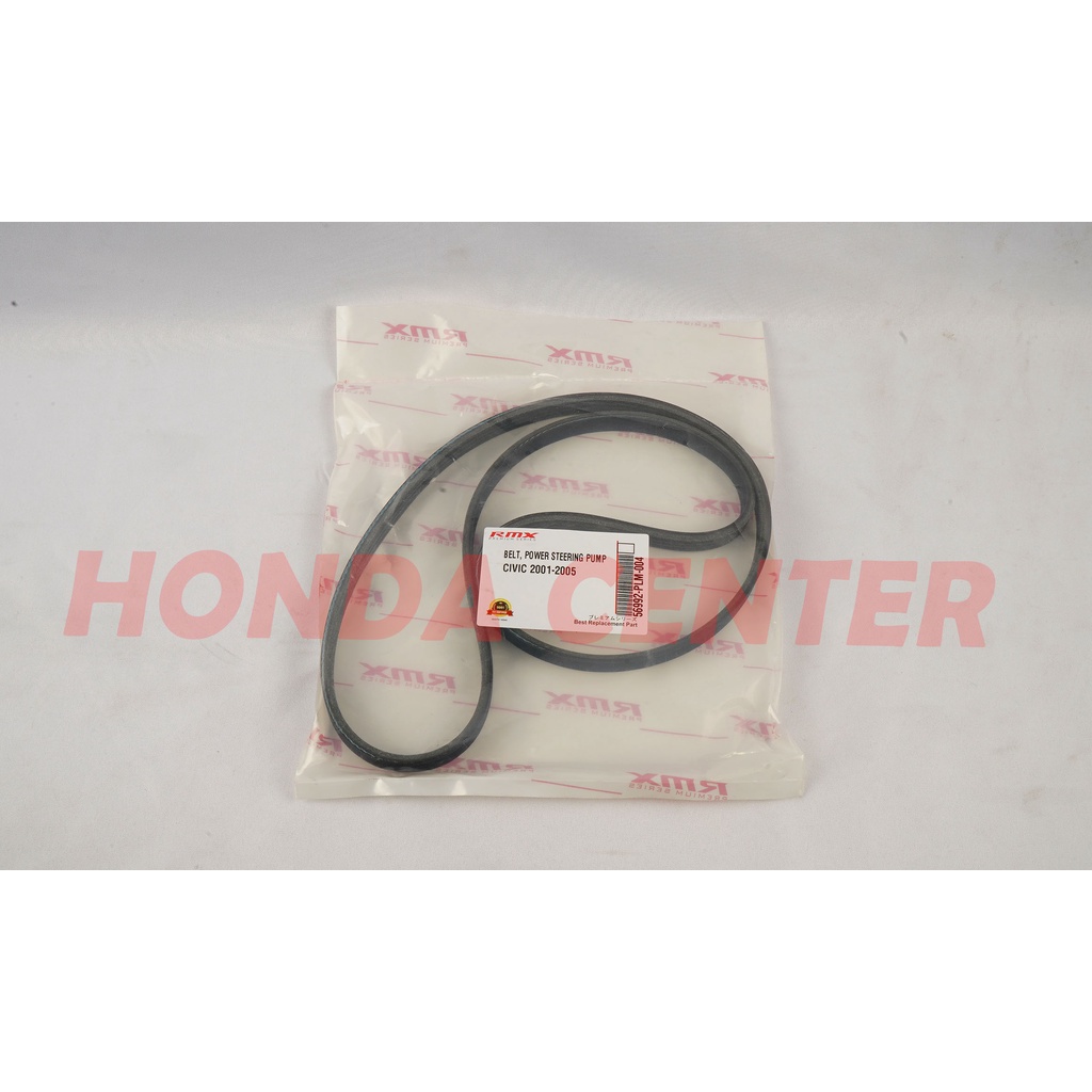 fan belt fanbelt atau tali kipas belting pompa power steering civic vti vtis 2001 2002 2003 2004 2005 4pk 1010 56992-PLM