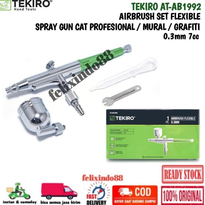 

TEKIRO AIRBRUSH FLEXIBLE 0.3 mm Spray Gun AIR BRUSH PEN PAINT SET